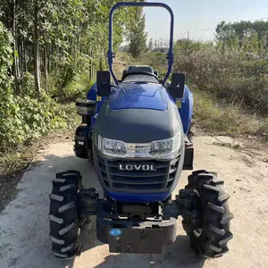 second hand used tractor Lovol 704 70hp 4wd agricultural farm tractor good quality/condition compact tractor