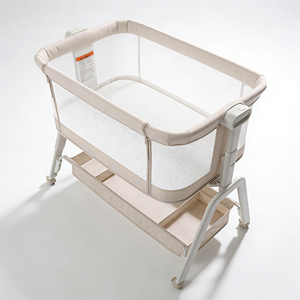 Lettino per Neonati OEM ODM con Materasso Certificato per la Sicurezza, Letto in Legno per Cameretta, Vendita all'Ingrosso - Product Image 4