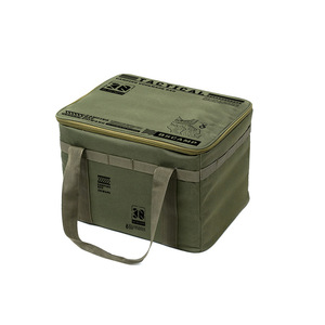 Sac de rangement tactique pour aliments 30L 42L, organisateur de camping en Oxford 900D avec poches latérales en maille PVC, résistant à l'usure pour usage extérieur - Product Image 1