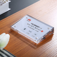 Support de panneau magnétique en acrylique garantie, 1 pièce, à bas prix, qualité garantie, support de bureau magnétique personnalisé