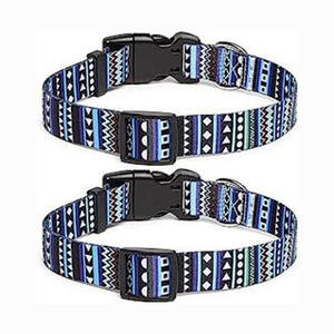 Correa personalizada para perros antipérdida para caminar al aire libre con estilo cómodo, Cuello acolchado estampado de poliéster y cintas, suministros para mascotas - Product Image 3