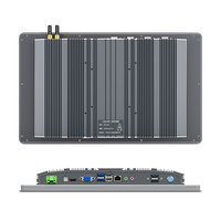 PC Industri All in One 10.4 12.1 13.3 15 15.6 Inci Layar Sentuh Kapasitif Kontrol Otomasi IPC PC Panel Industri Tanpa Kipas