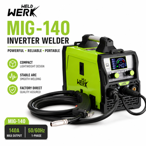 Nueva Soldadora Eléctrica Portátil 3 en 1 MIG/MMA/LIFT <span class=keywords><strong>TIG</strong></span> con Inversor <span class=keywords><strong>de</strong></span> PCB Único para <span class=keywords><strong>Gas</strong></span> y <span class=keywords><strong>sin</strong></span> <span class=keywords><strong>Gas</strong></span>, Entrada <span class=keywords><strong>de</strong></span> 220V, Alambre Sólido <span class=keywords><strong>de</strong></span> 0.8mm - Product Image 4