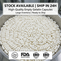 Échantillon Gratuit de Capsules de Gélatine Halal, Coquilles de Capsules Vides