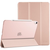 Étui de sommeil pliable transparent en PC dur pour iPad Air 13 pouces en cuir