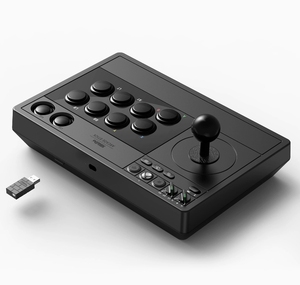 Original 8BitDo Arcade Stick for White 81JA01D 2.4G Wireless <b>Wired</b> Joystick <b>Controller</b> Series One PC 81JA01D/81JA02D Game Contro - Product Image 2