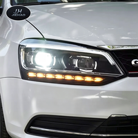 Für Volkswagen VW Polo 2011-2018 LED-Scheinwerfer-Set Laser-Projektor-Linse DRL Blinker Frontleuchte Upgrade-Ersatz