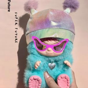 वकूकू कूल pvc विनाइल गहने ट्रेंडी पार्टी श्रृंखला जमे हुए गुड़िया ब्लाइंड बॉक्स प्लश पेंडेंट लोकप्रिय पार्टी सजावट - Product Image 4