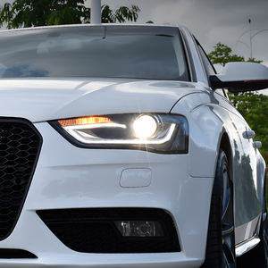 Nouvel ensemble de phares LED 100W à configuration élevée avec lentille de projecteur pour Audi A4 A4L RS4 S4 B8.5 2013-2016 - Accessoires d'outillage - Product Image 5