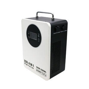 สถานีไฟฟ้าพกพาแบบเรียงซ้อนได้ LiFePO4 300W 500W 1000W เครื่องกำเนิดไฟฟ้าพลังงานแสงอาทิตย์คลื่นไซน์บริสุทธิ์ MPPT UPS สำหรับใช้งานกลางแจ้งและฉุกเฉิน - Product Image 1