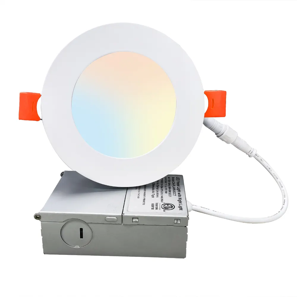 OEM&ODM Support Added Ambience Night Light Cutout 105mm Pot Light with Night Mode Lighting Fixture