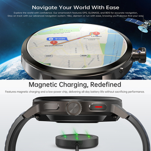Reloj Inteligente Global DM82 con Pantalla AMOLED de 1.75 Pulgadas, Batería de 1520 mAh, Red 4G, Resistencia al Agua IP68, Monitorización de Frecuencia Cardíaca y Oxígeno para Deportes al Aire Libre - Product Image 3