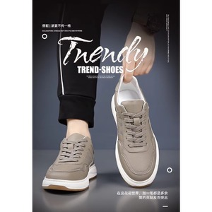 Nouvelle Arrivée 2025 – Baskets Décontractées et Habillées pour Hommes en Cuir Pleine Fleur, Respirantes et Résistantes à l'Usure, Blanches, Toutes Saisons - Product Image 6
