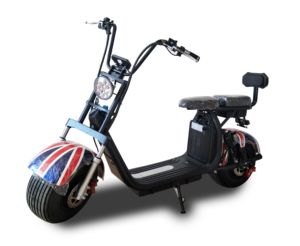 Scooter Eléctrico de la batería extraíble 1500w Seev Citycoco 2000W eléctrico de la motocicleta con grasa de neumáticos - Product Image 3