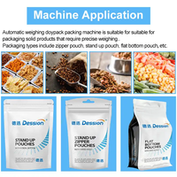 Machine d'emballage automatique personnalisée pour pop-corn, noix, bonbons, sacs Doypack Ligne de machines d'emballage de pop-corn pour snacks et aliments au micro-ondes