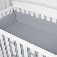 AliGan-bebek beşik tampon pedleri dört parça bir takım yatak koruyucu için yeni tasarım bebek % 100% pamuk rahat yatak çit koruma