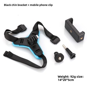 Soporte para Cámara de Acción con Clip para Teléfono para Casco de Motocicleta, Compatible con GoPro 13 12 11 10 Insta360 Ace Pro 2 - Product Image 4