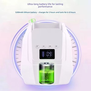 Nouvelle Lampe à Ongles UV LED 98W Sans Fil Pro Cure 98W Rechargeable avec Placage Argent/Rose, Machine à Gel en Plastique - Product Image 5