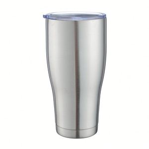 Reusable 20oz Waist Shaped Tumbler Vacuum Insulation Car Mount Fit Cold Drink <b>Mug</b> - Product Image 2