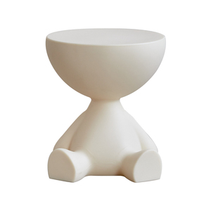 Table basse moderne de luxe en plastique à tête <span class=keywords><strong>plate</strong></span> au design de dessin animé Petite table d'appoint ronde pour la maison ou la salle de sport - Product Image 6