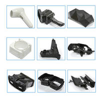 Pièces en plastique ABS stylisées personnalisées tendance, bases, composants, fabrication de petits produits en plastique, faible MOQ, production par injection de moule