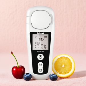 Hochpräzises 0-55% Auto-Brix-Refraktometer, tragbares digitales Refraktometer, IP65 wasserdicht, 0,2% Genauigkeit, automatisch - Product Image 1