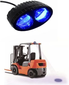 Chariot élévateur sécurité point bleu lumière 20W E marque ECE <span class=keywords><strong>zone</strong></span> rouge voyant d'avertissement double yeux Dot 12-80v pour chariot élévateur entrepôt - Product Image 3