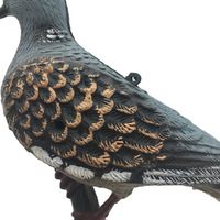 Tortue gonflable deuil floquée coquille volante clapet motorisé machine rotative bois plastique colombe Pigeon leurres pour la chasse