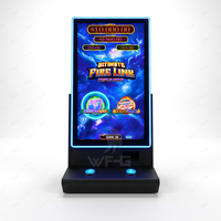Mesin Game Meja Desain OEM 27 Inci, Mesin Game Counter Top Fire Link Triple Novr Skill Game