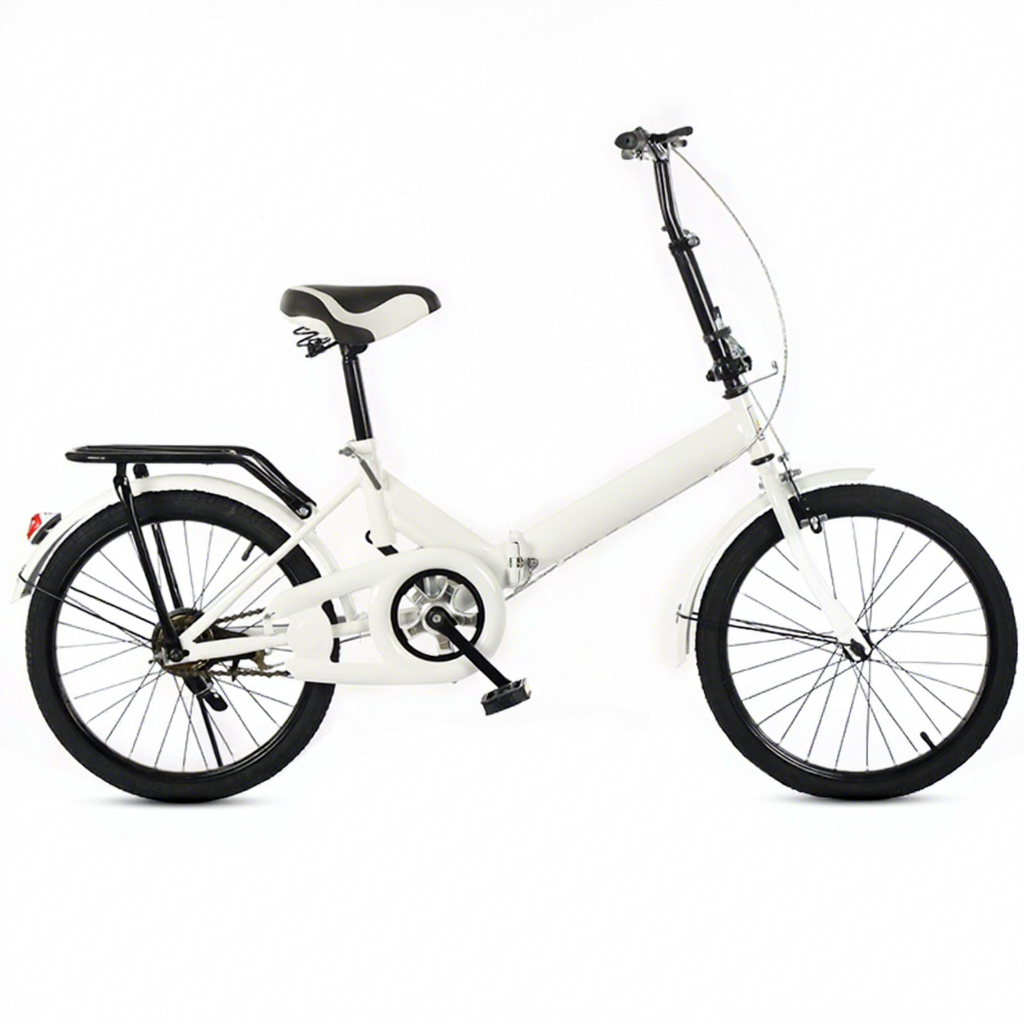 White foldableing without shock