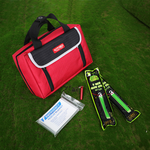 <span class=keywords><strong>Kit</strong></span> di pronto soccorso professionale riciclabile da 200 pezzi con forniture mediche di emergenza grande commerciale con impacco di ghiaccio - Product Image 6