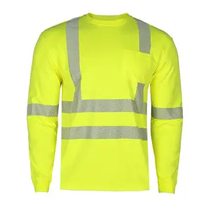 Groothandel Mannen Hi Vis Vlambestendig Brandwerende Veiligheid Werkkleding Mijnbouw Kleding Hoge Vis Vlamvertragende Werkkleding Shirt