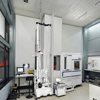 Machine d'essai d'impact de casque de système informatique à double voie HT-6011-B laboratoire 220v pour l'équipement de sécurité d'essai avec 1 an de garantie