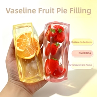 Vaseline Fruit Ice Cube Squishy Toy Clear Jelly TPR Fidget Toy Vormbaar Non Rebound Squeeze Stress Relief Decompressie Speelgoed