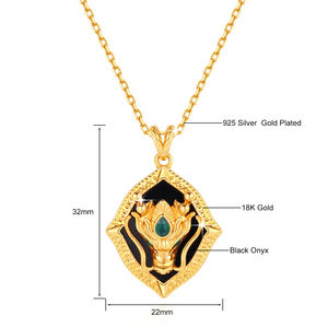 पुरुष महिला गुणवत्ता वाले आभूषण उपहार प्राकृतिक एगेट लक्जरी चीनी शैली ड्रैगन लॉन्ग 5d 18k - Product Image 6