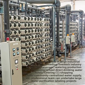 Equipo de tratamiento de agua de ósmosis inversa Comercial Grande Purificador de ultrafiltración industrial Intercambio de iones 220V Garantía de 1 año - Product Image 3