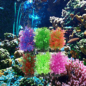 Forniture di Fabbrica: Piante Acquatiche e Alghe Ecologiche in Plastica per Decorazione Ornamentale di Acquari e Accessori - Product Image 3