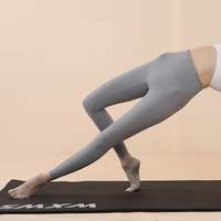 Chaussettes antidérapantes de Yoga pour femmes, en Silicone, échantillon gratuit, parfait pour les Pilates, bar danse de Ballet