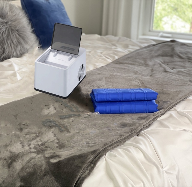 Electric Bed Mattress Warmer Cooler Heater Temperature Adjustable Compressor Chilling Portable Plastic for Household Outdoor Use