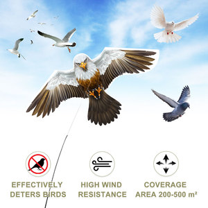 Nouveau cerf-volant aigle réaliste pour effrayer les oiseaux, répulsif pour oiseaux pour ferme, jardin, verger, champ - Product Image 1