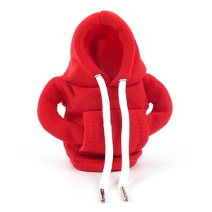 Housse de pommeau de levier de vitesse créative en peluche animale, accessoire de voiture doux, style sweat à capuche, pour décoration intérieure, idée cadeau pour les amateurs de voitures - Product Image 6