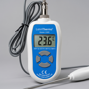 Termometro Digitale Industriale <span class=keywords><strong>LDT</strong></span> 3305 Best Seller, Sonda Impermeabile IP67, Personalizzabile ODM, in Acciaio Inox per Uso Alimentare e Calcestruzzo - Product Image 5