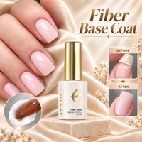 Vente en gros usine : Gel UV 2-en-1 Base et Couche de Finition, Couleur Nude Lactée, Réparateur d'ongles, Sans HEMA ni TPO, Écologique, pour Salon de Manucure