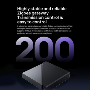 THP12-Z-V5 Tuya <span class=keywords><strong>Zigbee</strong></span> 3.0 <span class=keywords><strong>Gateway</strong></span> Hub, koneksi <span class=keywords><strong>Wifi</strong></span> untuk rumah pintar - Product Image 3