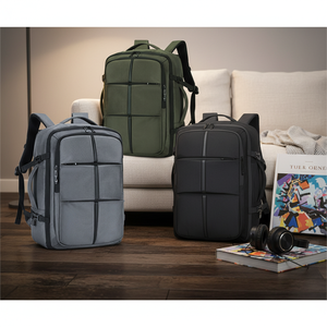 Mochila de Viaje Unisex Ligera y Grande con USB, Personalizada, Impermeable, con Cierre, para Actividades al Aire Libre - Product Image 1