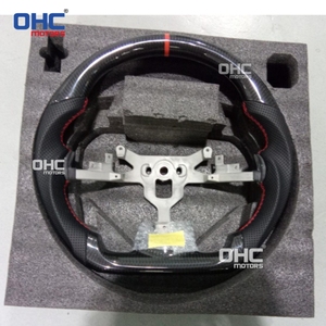 Stock américain Volant en fibre de carbone véritable pour Chevy Chevrolet <span class=keywords><strong>Corvette</strong></span> Z06 C6 Coupé Volant <span class=keywords><strong>Corvette</strong></span> <span class=keywords><strong>2007</strong></span>-2013 - Product Image 5