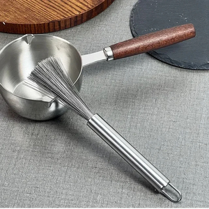 Wholesale Useful Stainless Steel Pan <b>Brush</b> with Long Handle Strong Decontamination Kitchen Cleaning Tools Home Supplies - Product Image 6