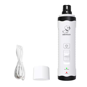 Polnische Haustier nägel leise bei 8000 U/min mit LED-Licht und tragbarem Design in diesem wiederauf lad baren elektrischen USB-Nagels chl eifer für Haustiere. - Product Image 2