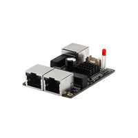 Module de commutation PoE empilable miniature YINUO-LINK YN-IES103 à 3 ports - PoE max 30W (AF/AT) - Réseau 10/100/1000 Mbps peu encombrant