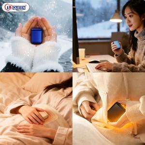 Calentador de Manos Eléctrico Recargable Portátil Mini con Logotipo Personalizado, ABS+Aluminio, Llavero con Banco de Energía de 5000 mAh para el Invierno - Product Image 3